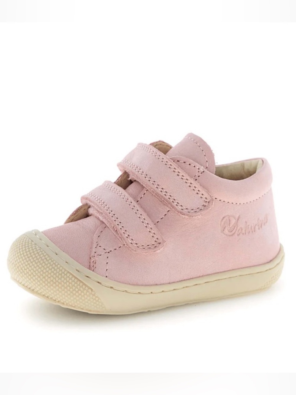 NWT NATURINO COCOON VL Nappa leather first step shoes in Cipria Light Pink